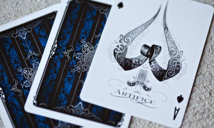 Artifice Blue Playing Cards Playing Cards by Ellusionist