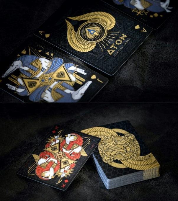 Aton Playing Cards - Ebony Edition Playing Cards by US Playing Card Co.