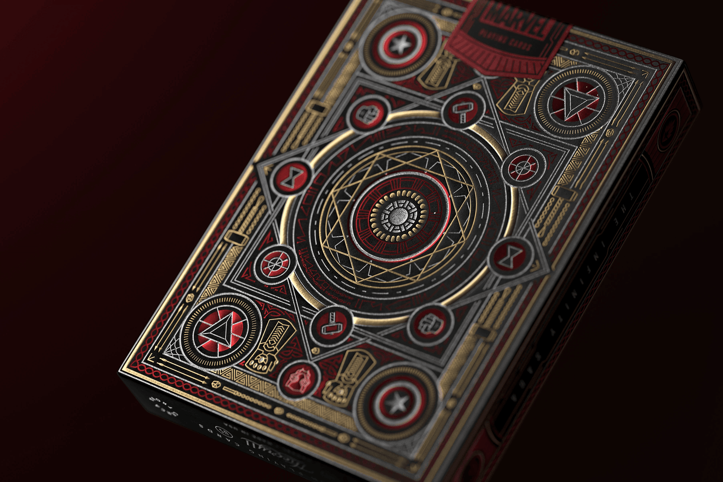 Avengers Playing Cards - Red Edition Playing Cards by Theory11