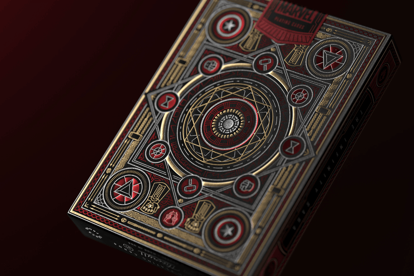 Avengers Playing Cards Red Edition by theory11 – Rare Playing Cards