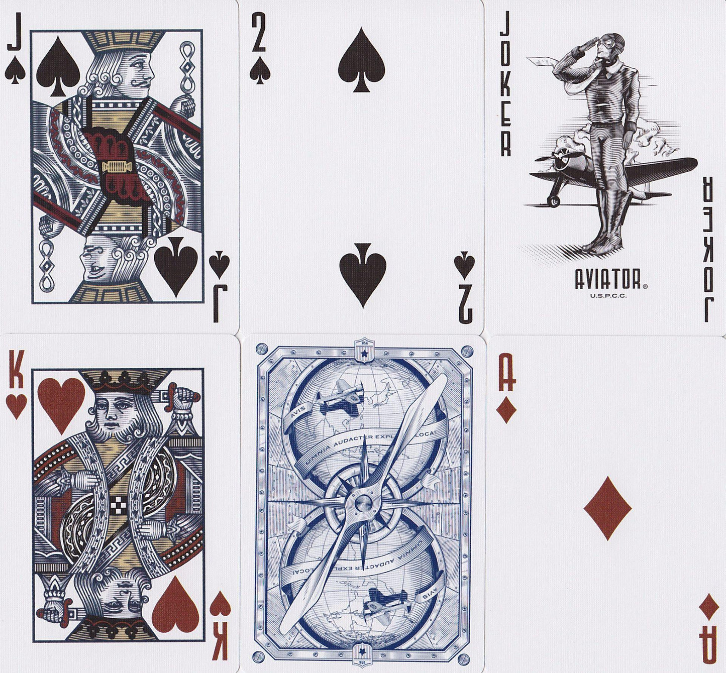 AVIATOR® Heritage Ed. Playing Cards* Playing Cards by Dan & Dave
