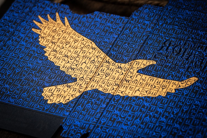 The Great Creator Sky Edition Playing Cards by Riffle Shuffle Playing Card Company