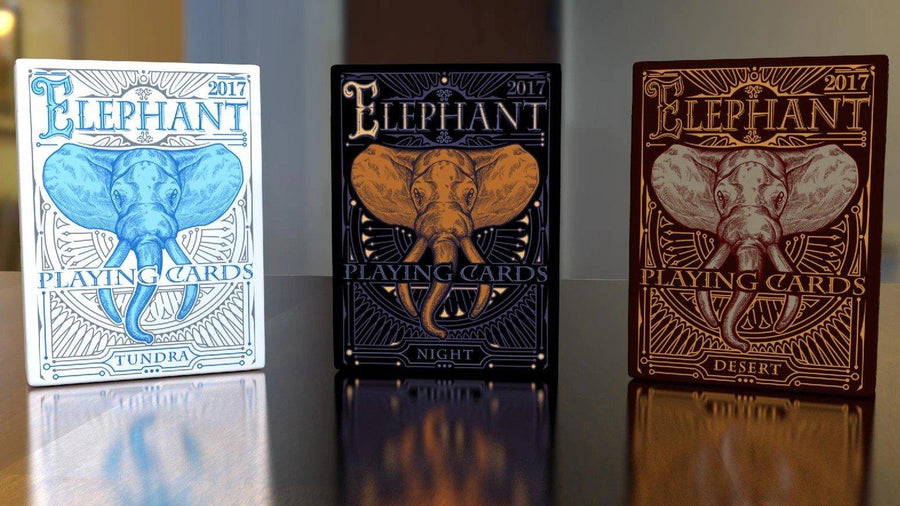 Tundra Elephant Playing Cards Playing Cards by Elephant Playing Cards