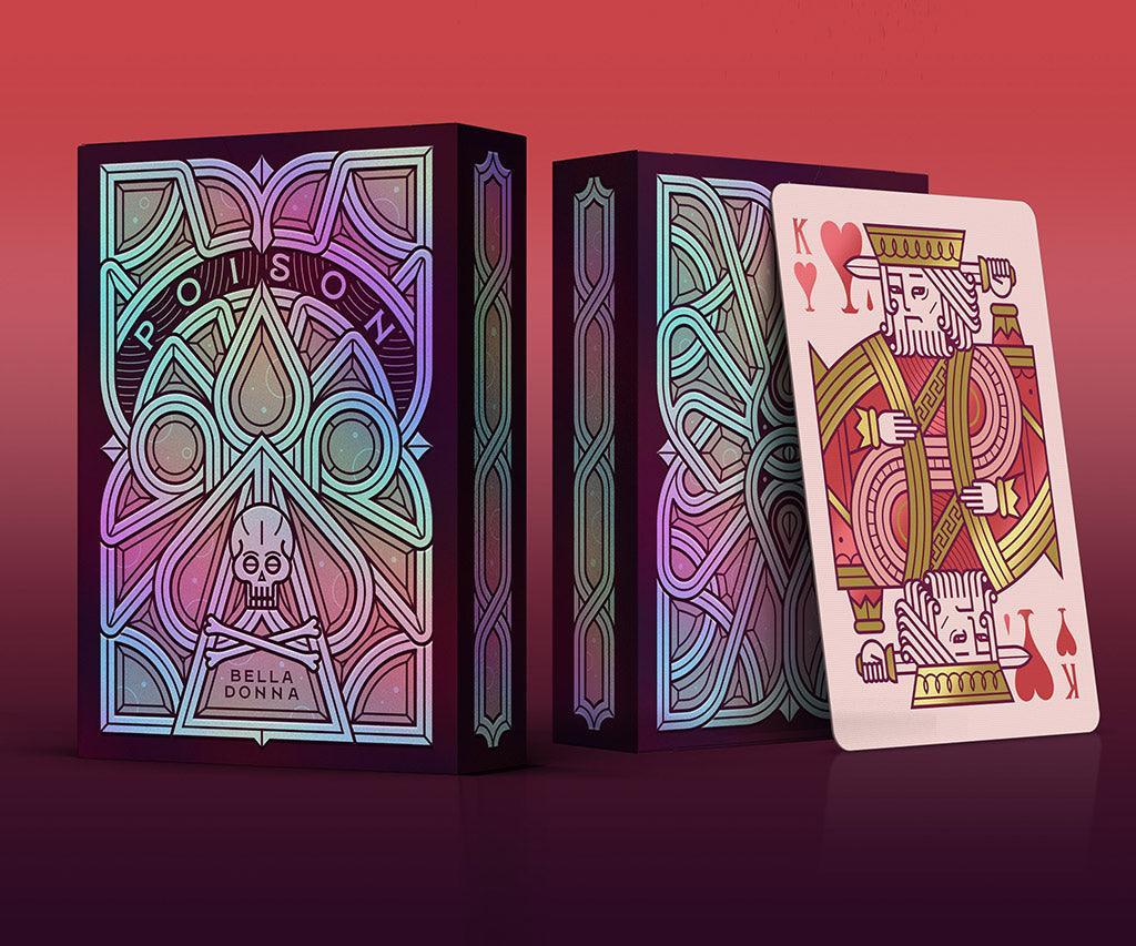 Poison Belladonna Playing Cards Playing Cards by Thirdway Industries