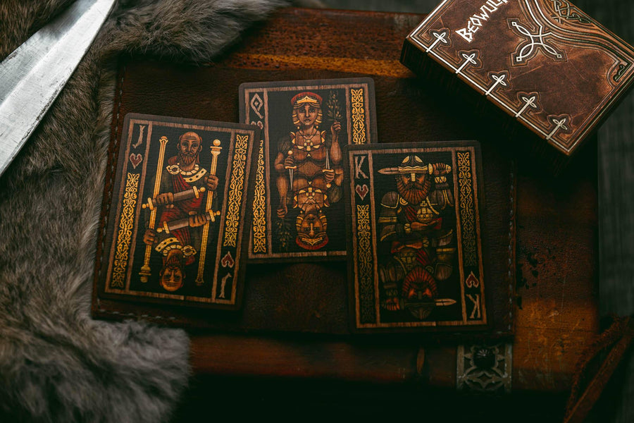 Beowulf Playing Cards Playing Cards by Kings Wild Project