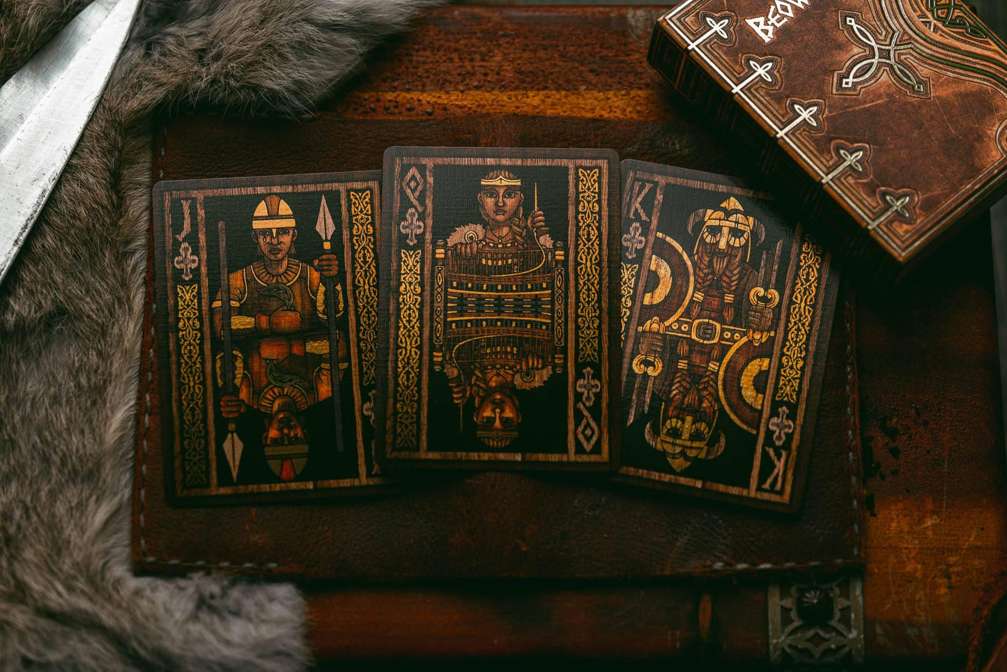 Beowulf Playing Cards Playing Cards by Kings Wild Project