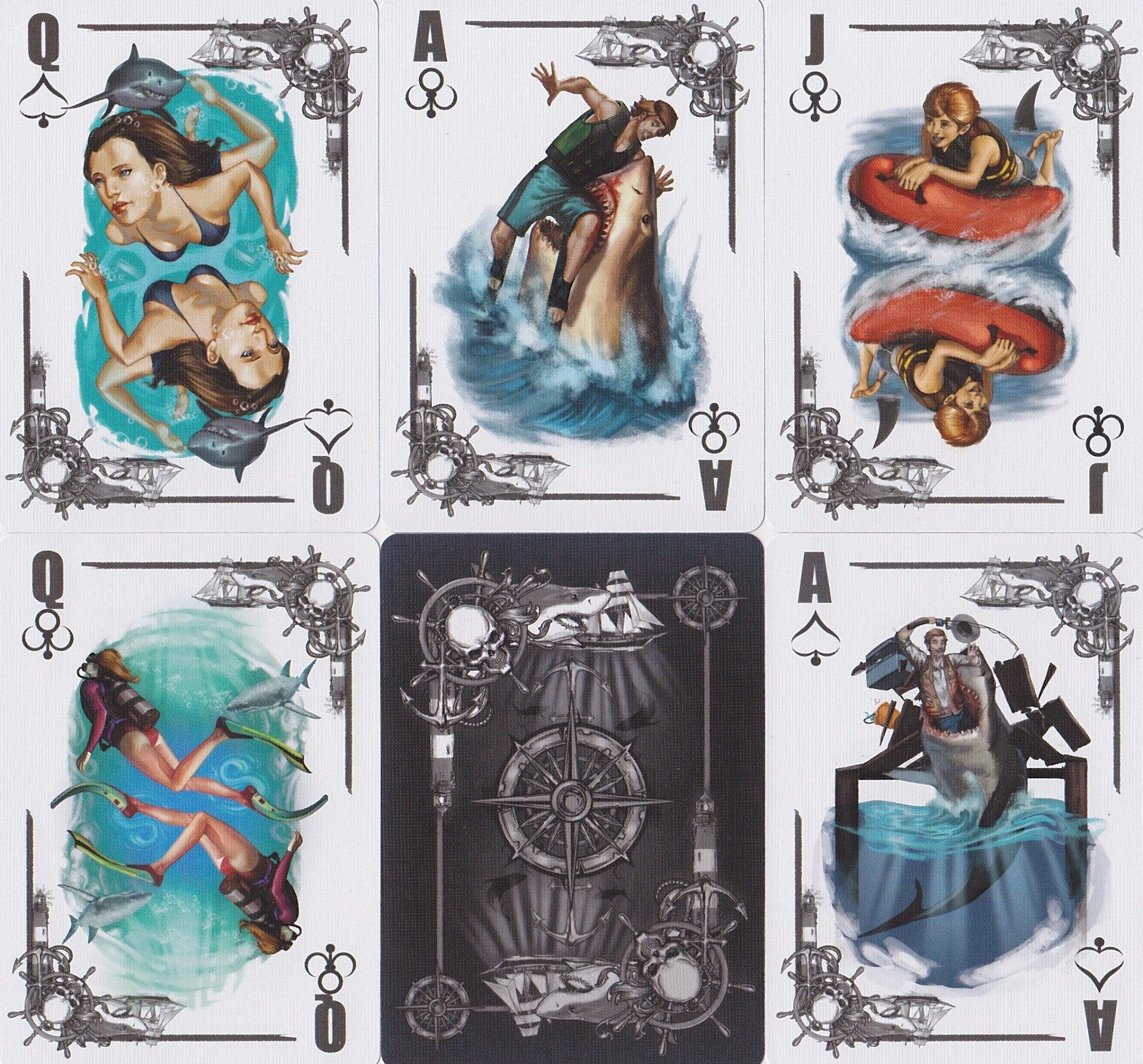 Bicycle® 40 Years of Fear Playing Cards by US Playing Card Co.