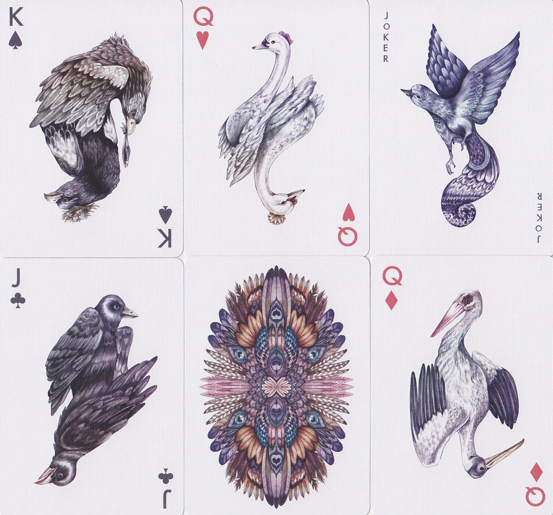 Bicycle® Aves Playing Cards by US Playing Card Co.