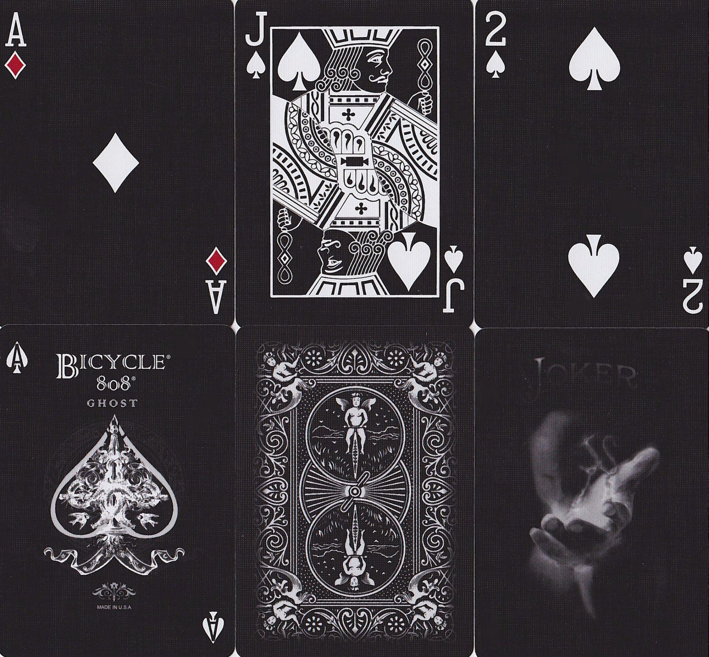 Bicycle® Black Ghost Playing Cards Playing Cards by Ellusionist