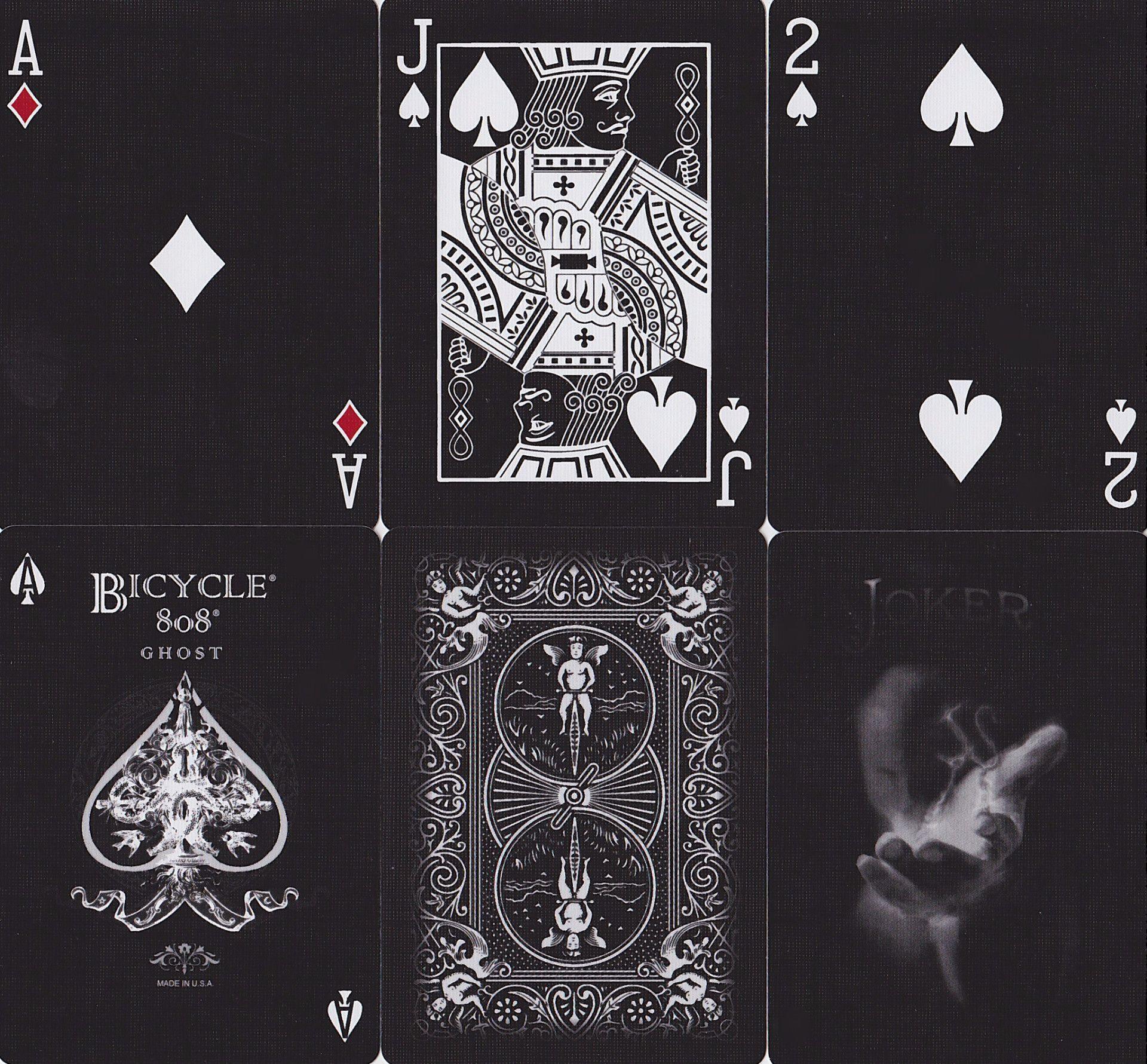 Bicycle® Black Ghost Playing Cards Playing Cards by Ellusionist