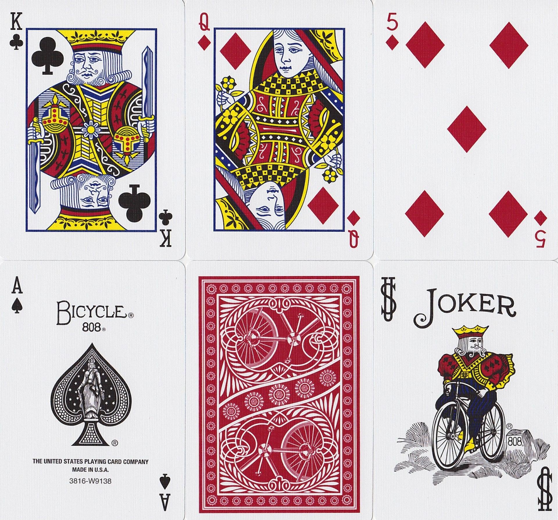 Bicycle Chainless Playing Cards (Red) by US Playing Cards