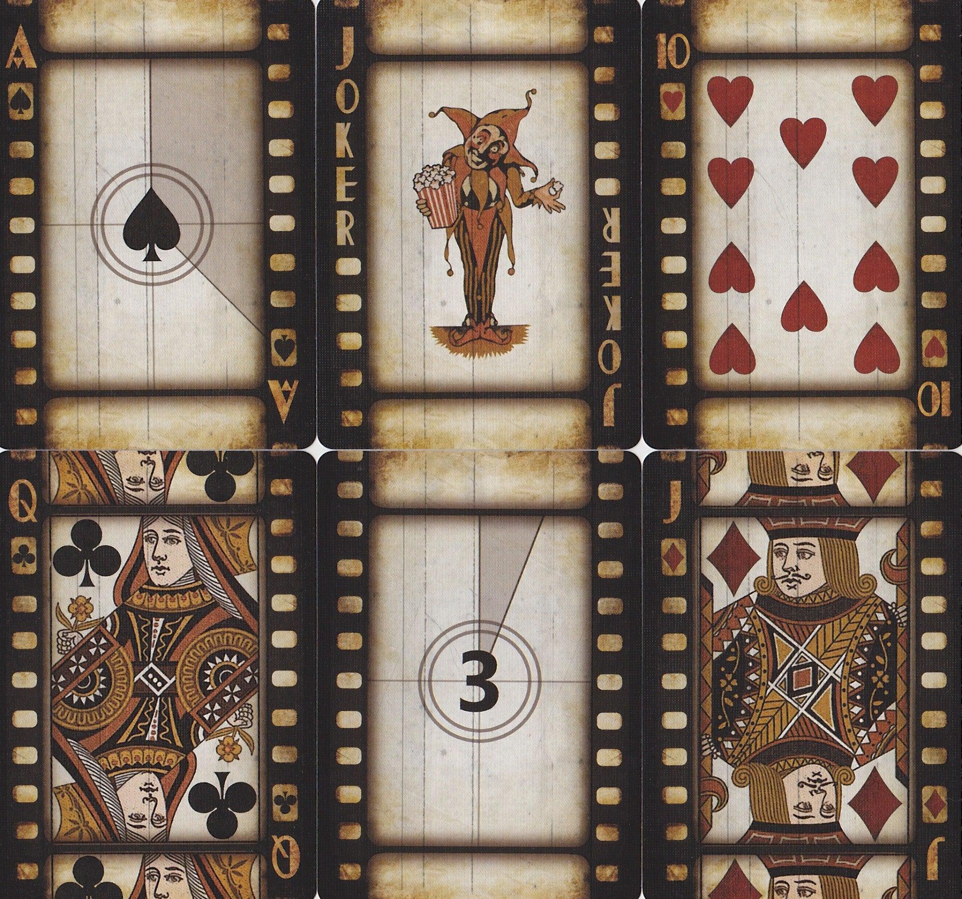 Bicycle® Cinema Playing Cards by US Playing Card Co.