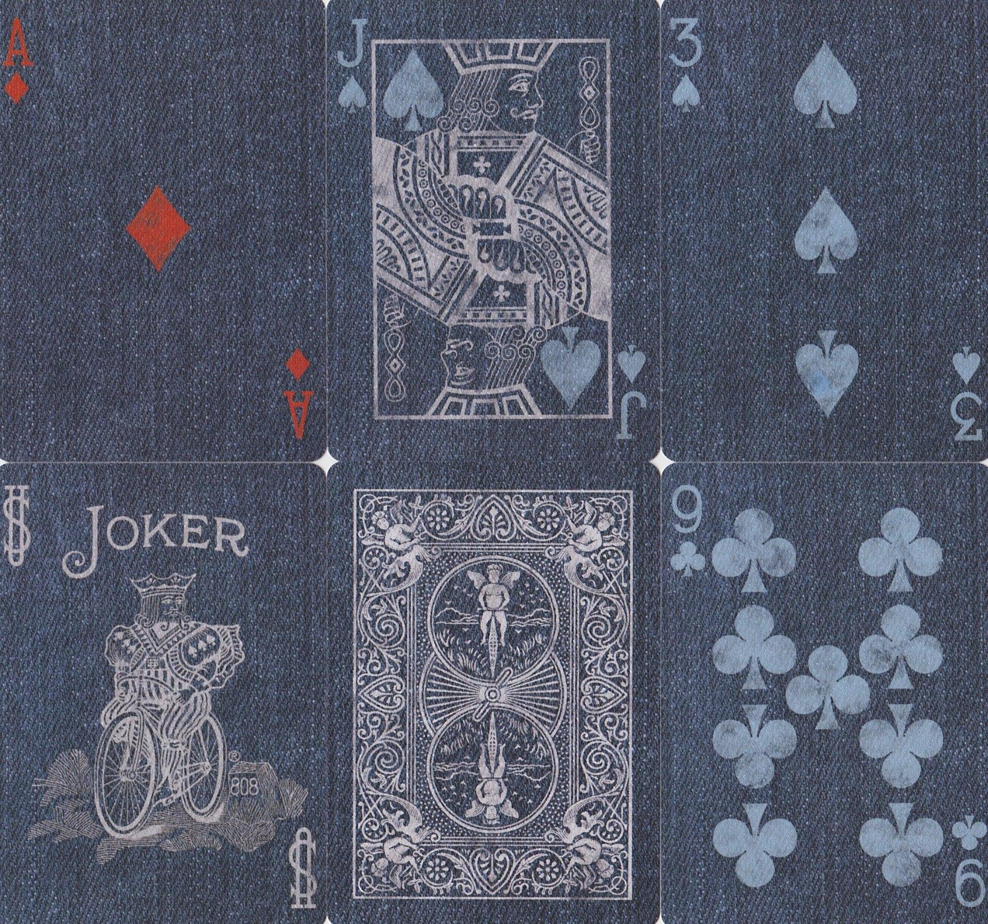 Bicycle Denim Playing Cards by US Playing Card Co.