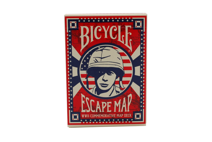Bicycle® Escape Map Playing Cards by US Playing Card Co.
