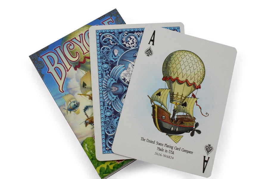 Bicycle® Flying Machines Playing Cards by US Playing Card Co.