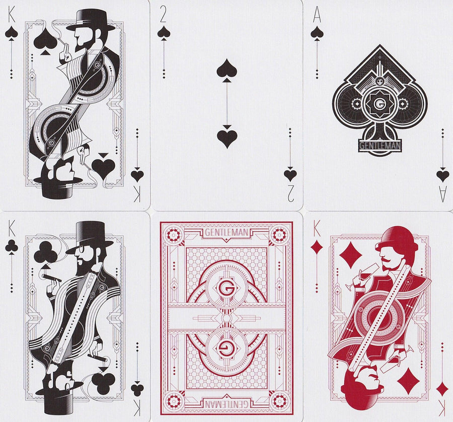 Bicycle® Gentlemen Playing Cards by US Playing Card Co.