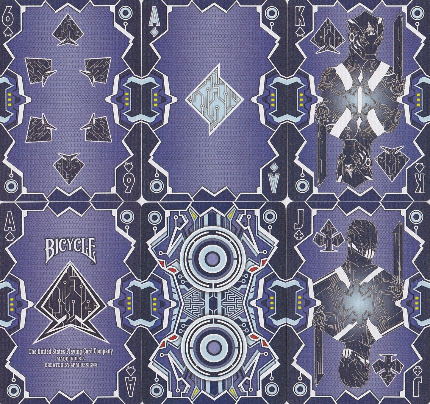 Bicycle® Grid 3.0 Playing Cards by US Playing Card Co.