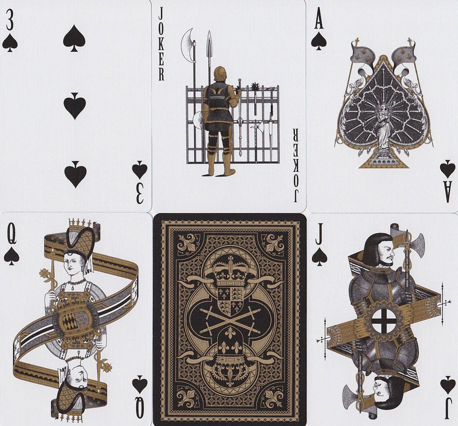 Bicycle® Hundred Years' War Playing Cards by US Playing Card Co.