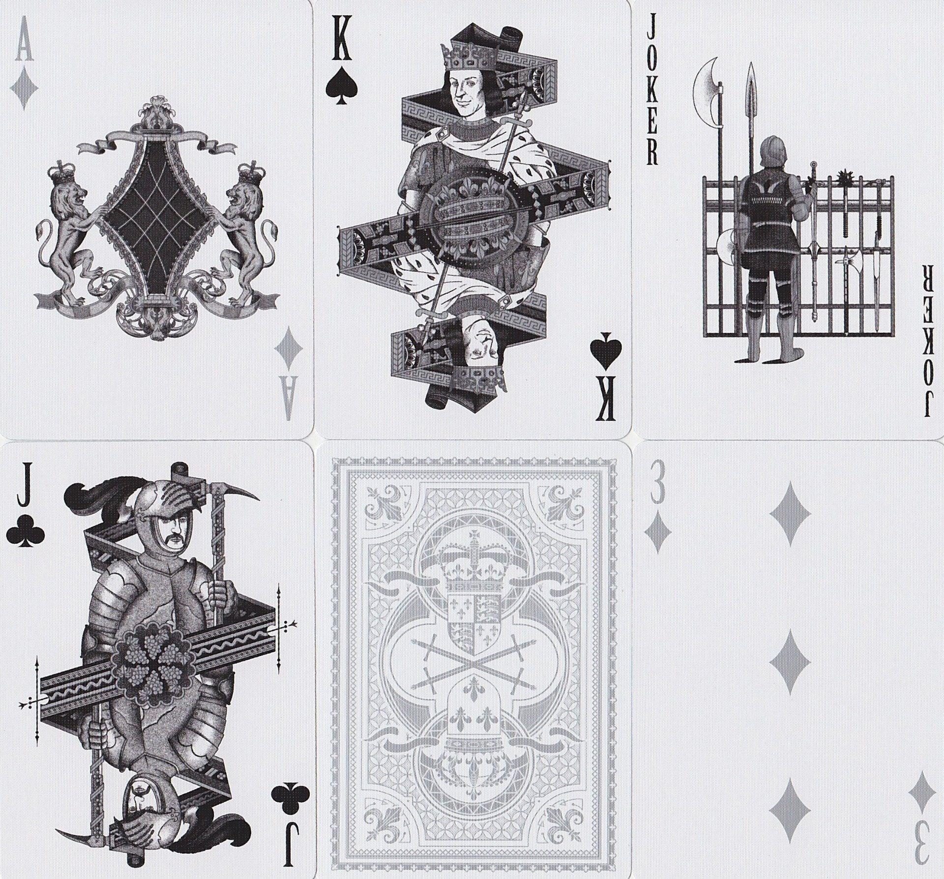 Bicycle® Hundred Years' War Playing Cards by US Playing Card Co.