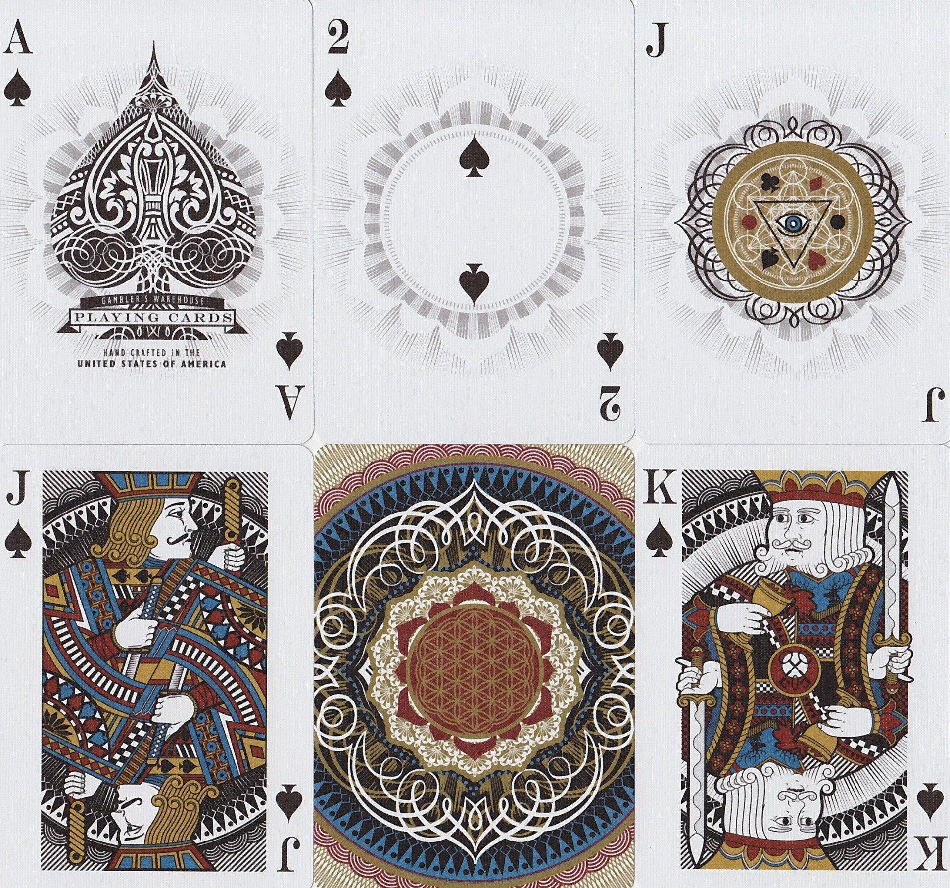 Bicycle® Occults Playing Cards by US Playing Card Co.