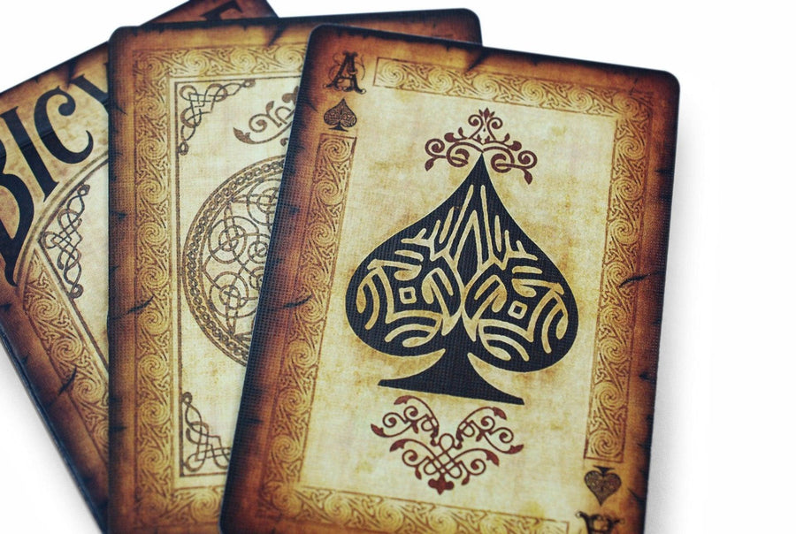 Bicycle® Old Parchment Playing Cards by US Playing Card Co.