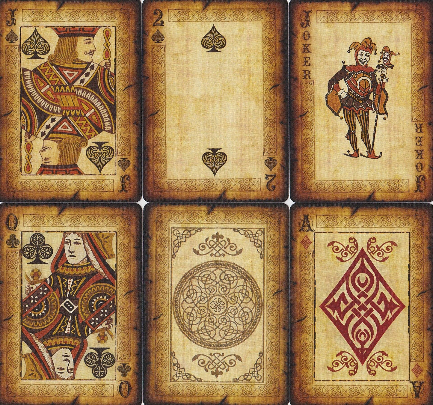 Bicycle® Old Parchment Playing Cards by US Playing Card Co.