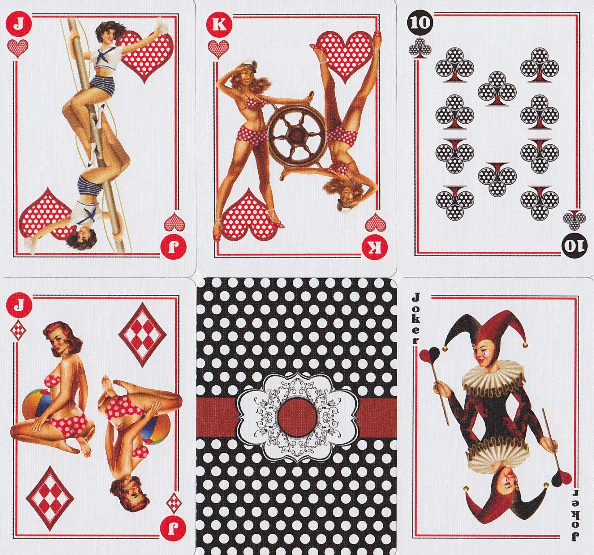 Bicycle® Pin-Up Playing Cards by US Playing Card Co.