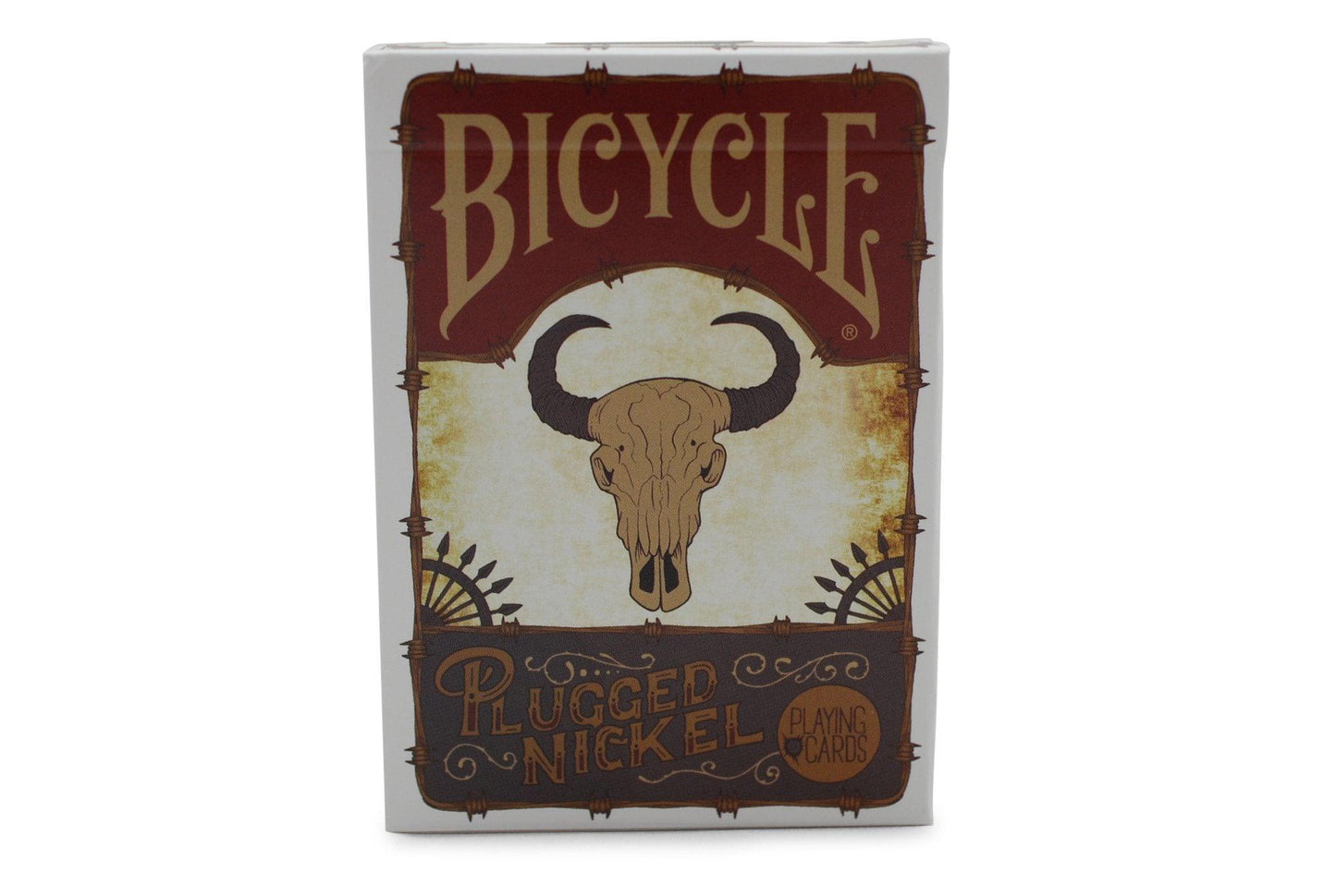 Bicycle® Plugged Nickel, Wanted Poster Playing Cards by US Playing Card Co.