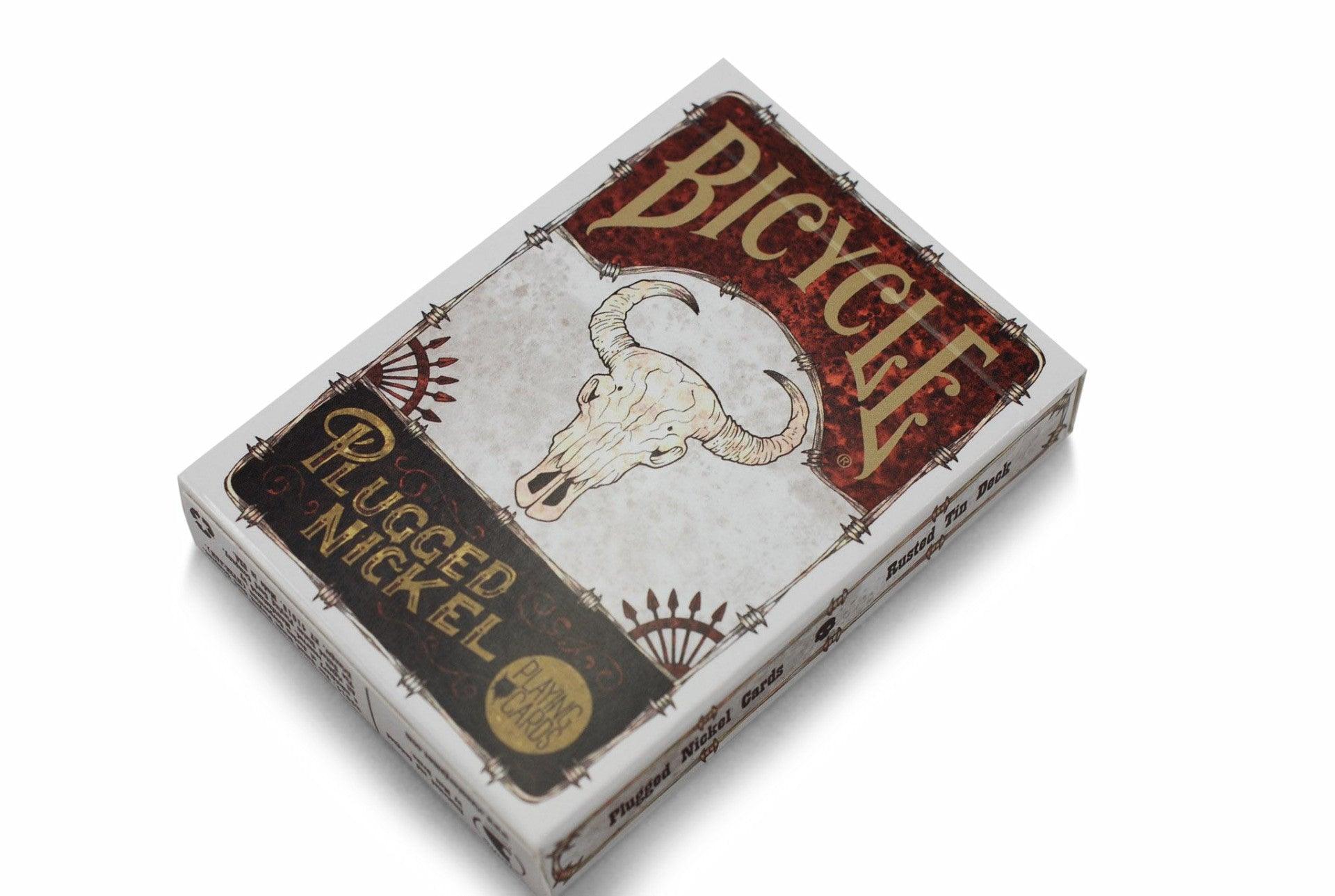 Bicycle® Plugged Nickel, Rusted Tin Playing Cards by US Playing Card Co.