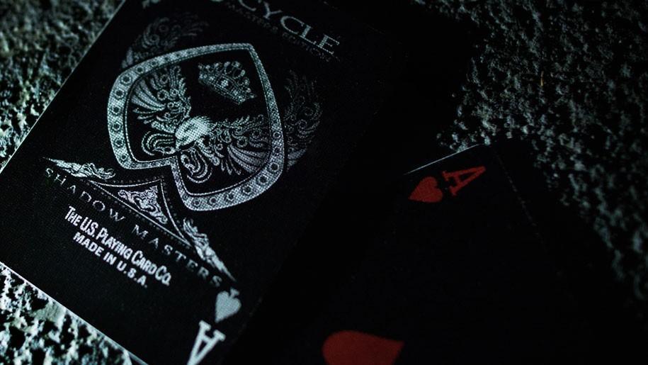 bicycle shadow masters playing cards