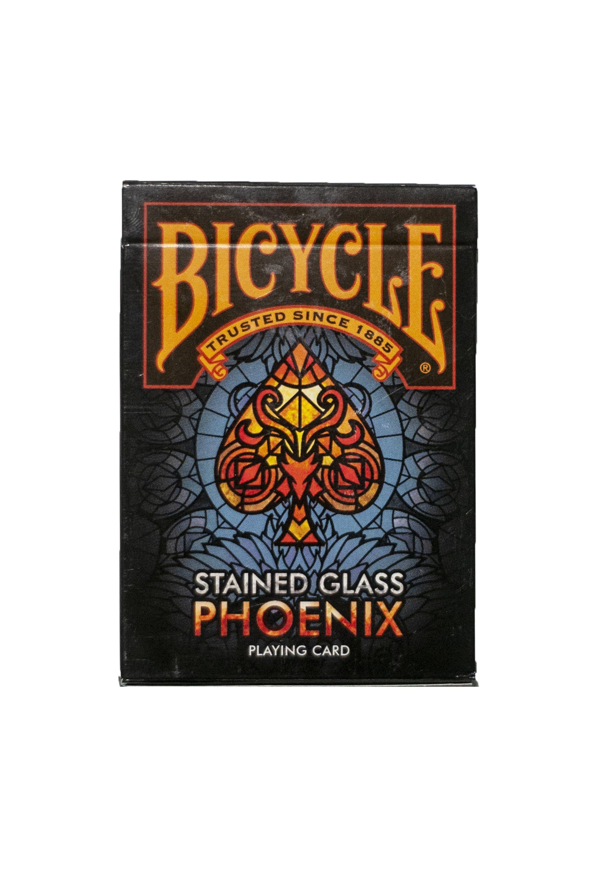 Bicycle Stained Glass Phoenix Playing Cards by US Playing Card Co.