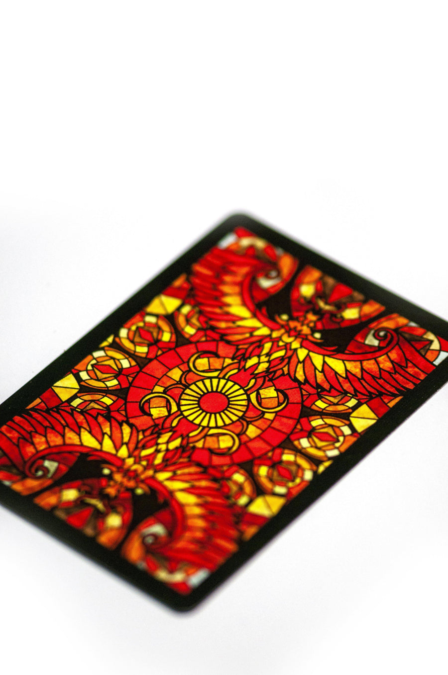 Bicycle Stained Glass Phoenix Playing Cards by US Playing Card Co.