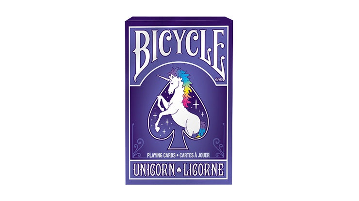 Unicorn - Licorne - Jeu de cartes Bicycle - Magic-Effect