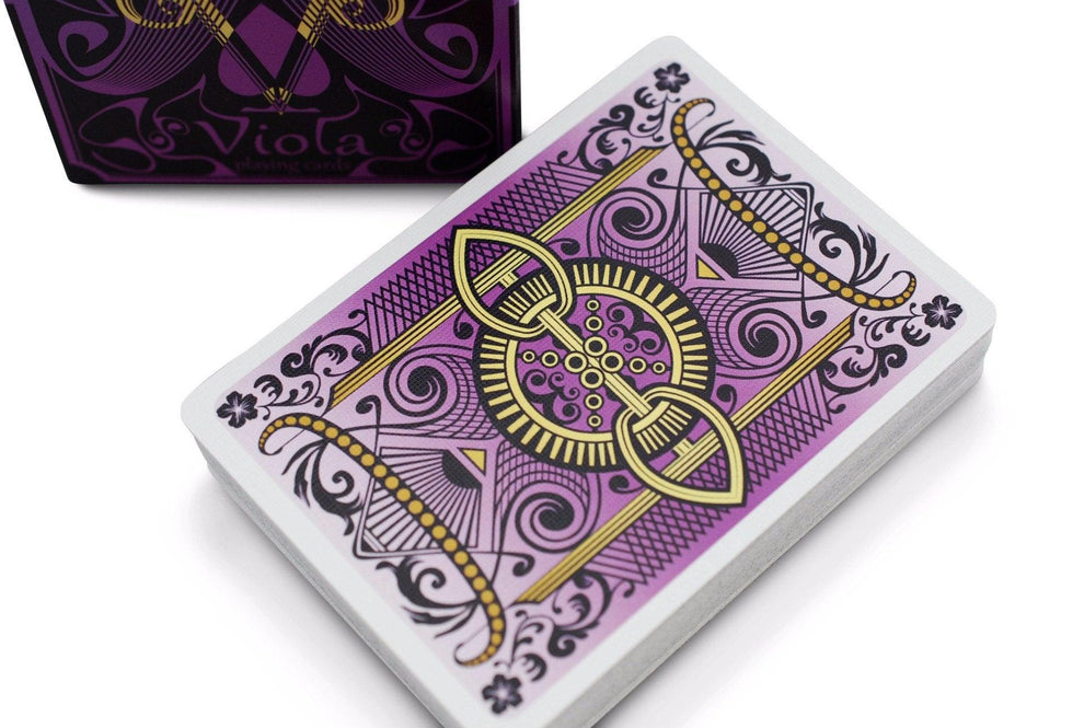 Bicycle® Viola-RarePlayingCards.com – Rare Playing Cards