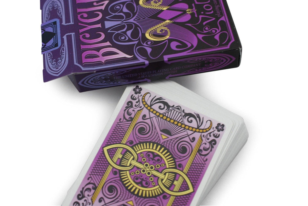 Bicycle® Viola-RarePlayingCards.com – Rare Playing Cards