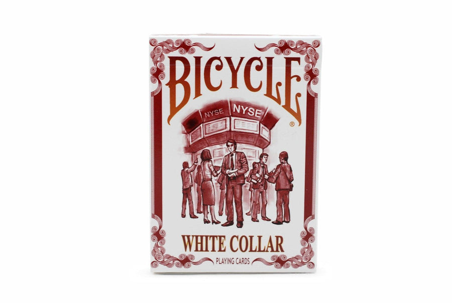 Bicycle® White Collar Playing Cards by US Playing Card Co.