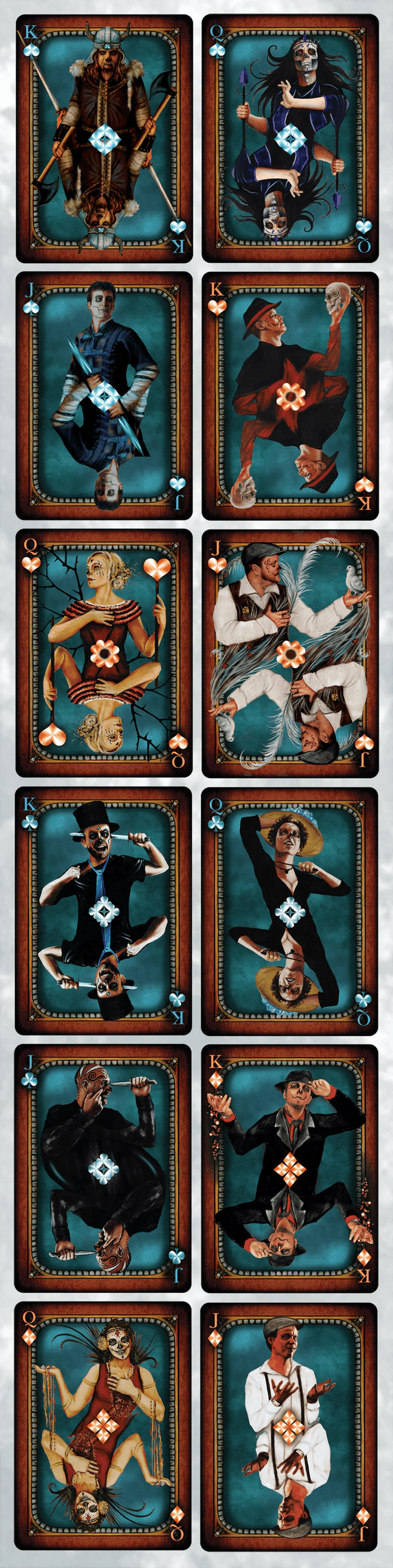 Bicycle Day of The Dead Playing Cards by Bicycle Playing Cards