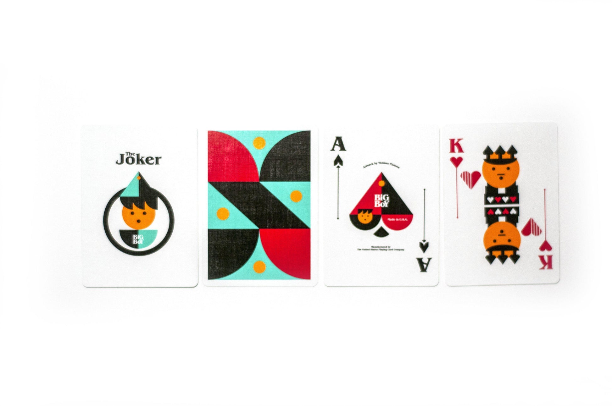 Big Boy No.2 Playing Cards by Gemini