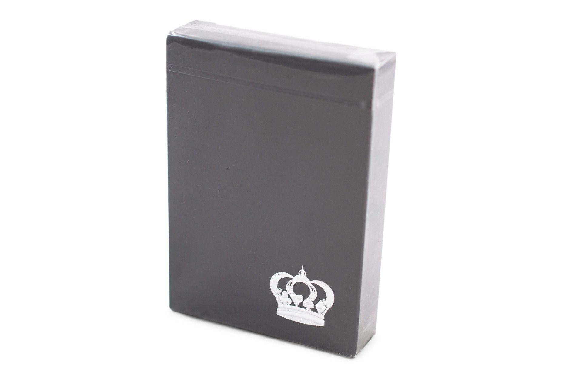 Black Crown Playing Cards by The Blue Crown