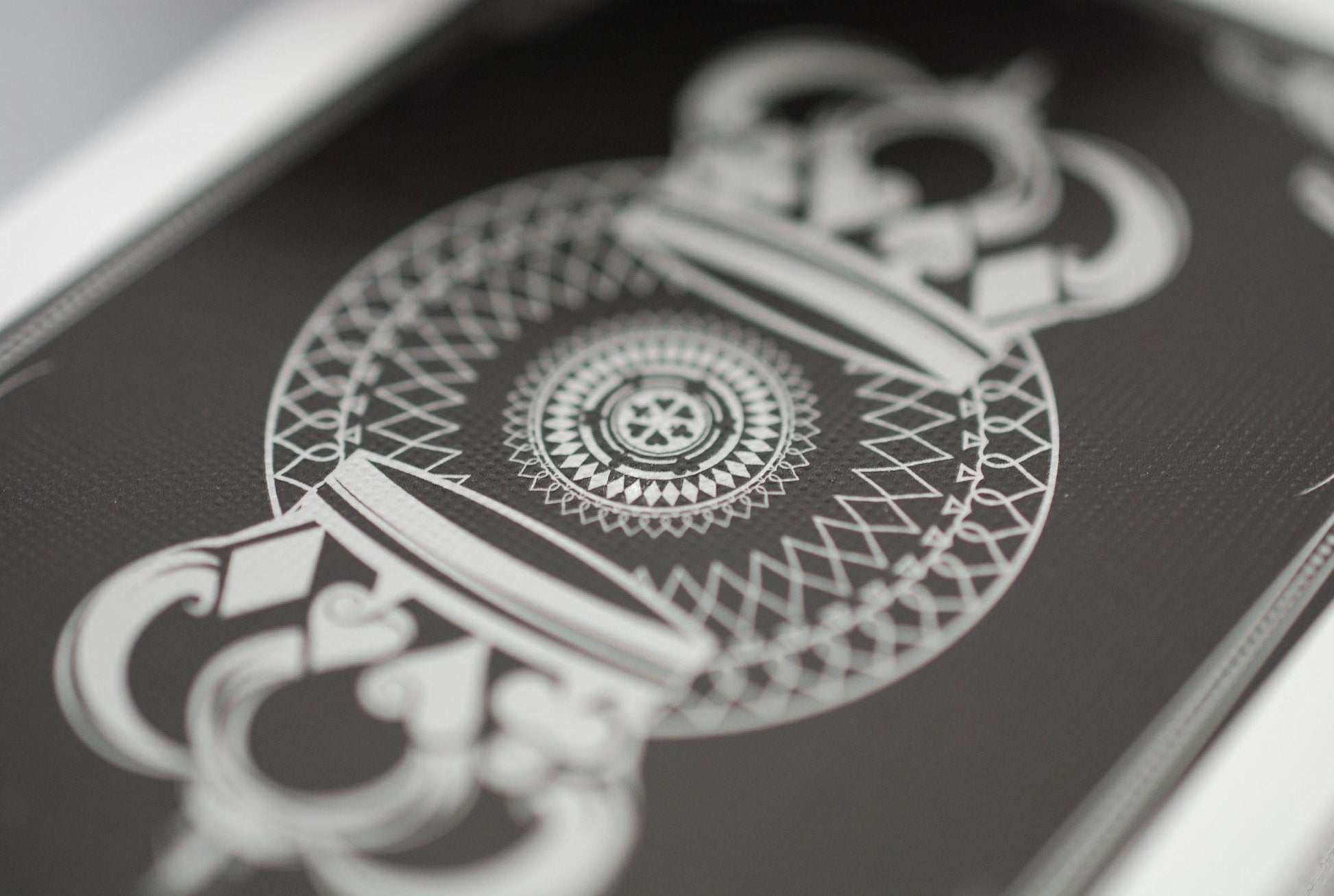 Black Crown Playing Cards by The Blue Crown