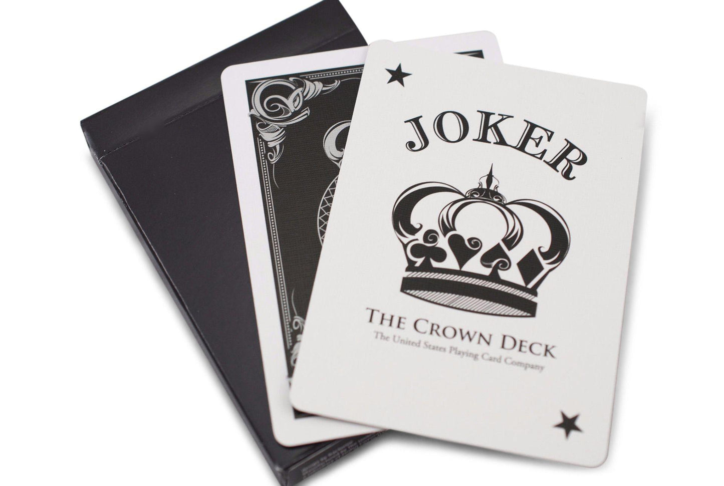 Black Crown Playing Cards by The Blue Crown