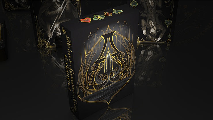 Black Exquisite Special Players Edition Playing Cards by US Playing Card Co.