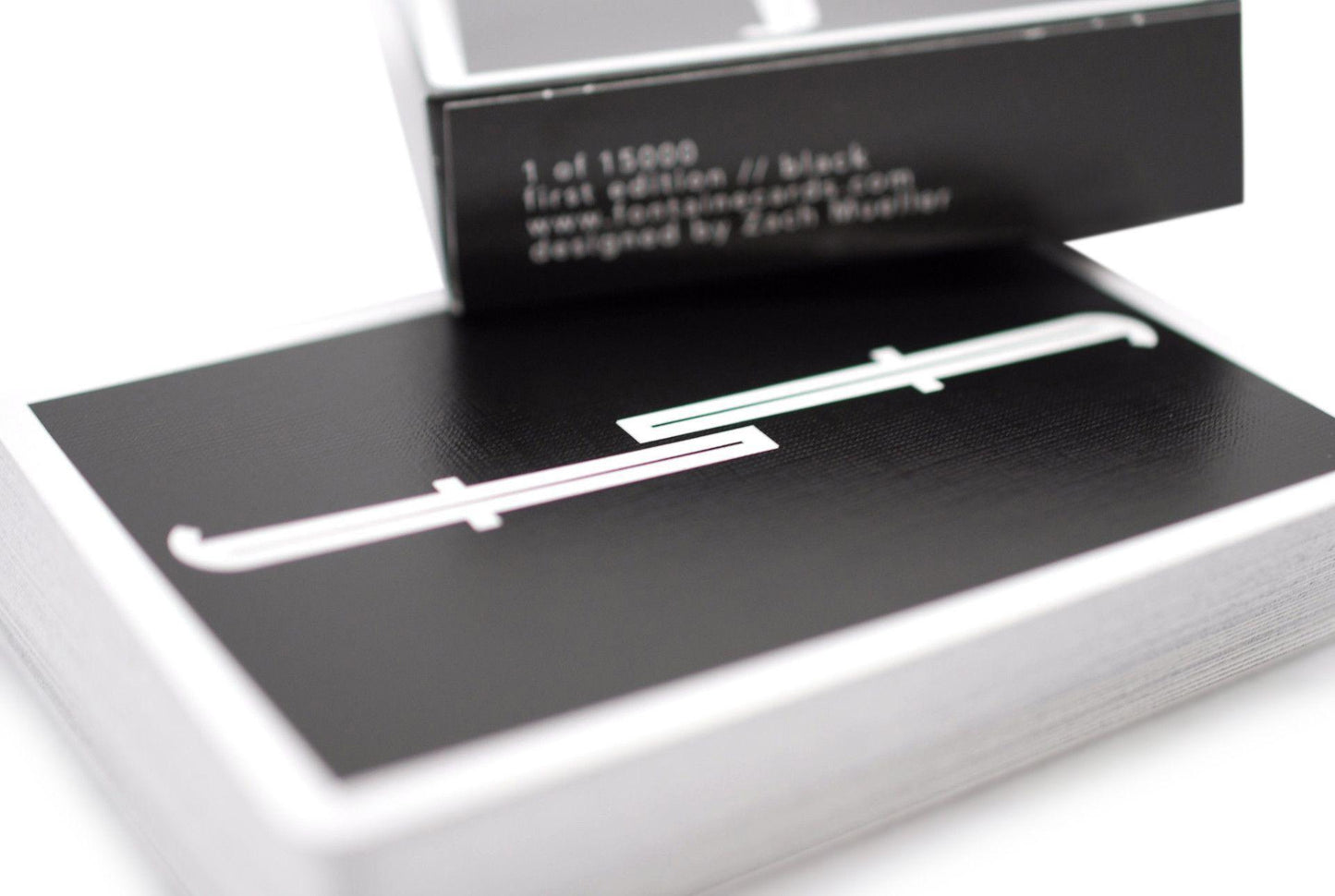 fontaine black フォンテイン 黒 レアデック Black Fontaine-RarePlayingCards.com – Rare Playing Cards