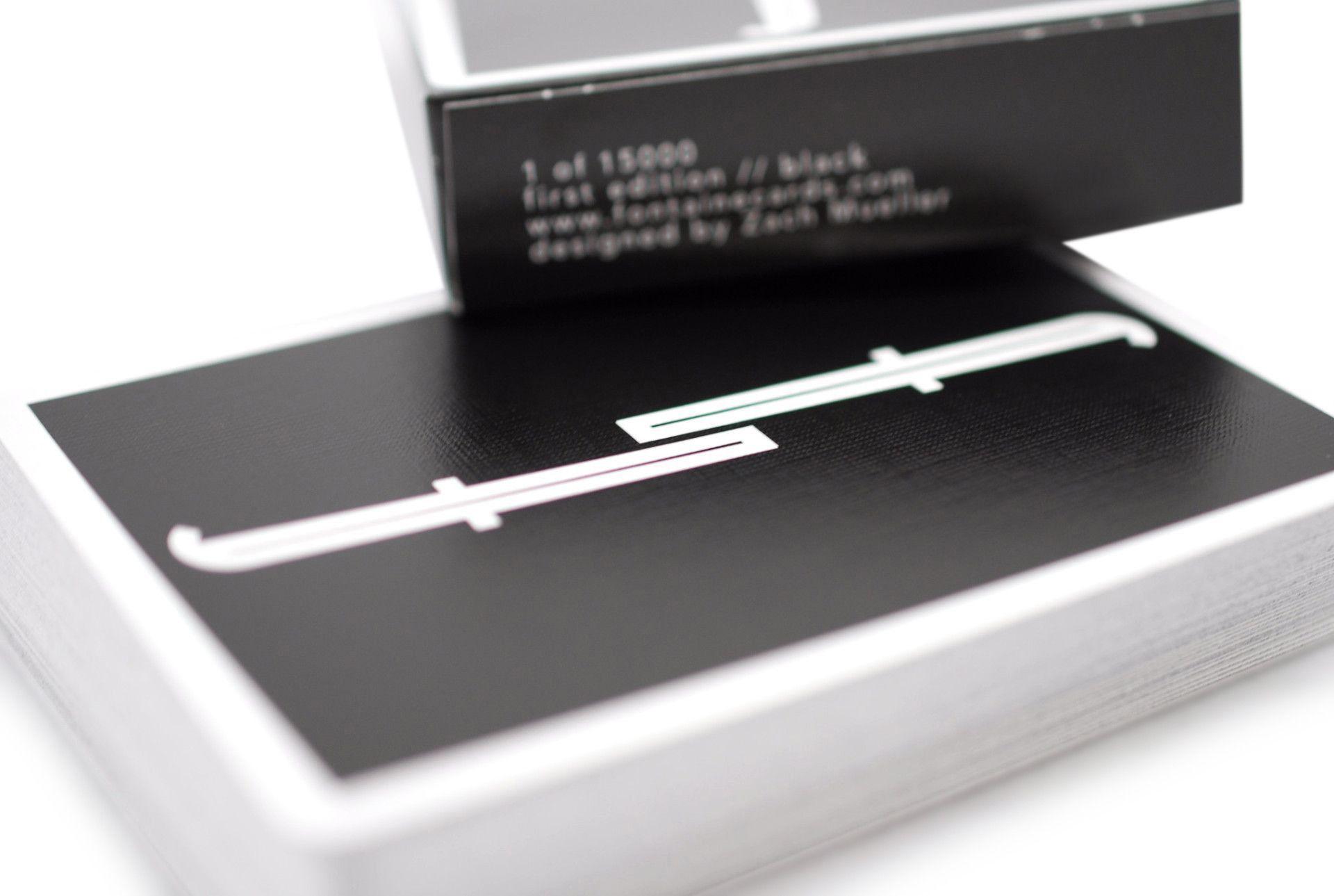 Black Fontaine-RarePlayingCards.com – Rare Playing Cards
