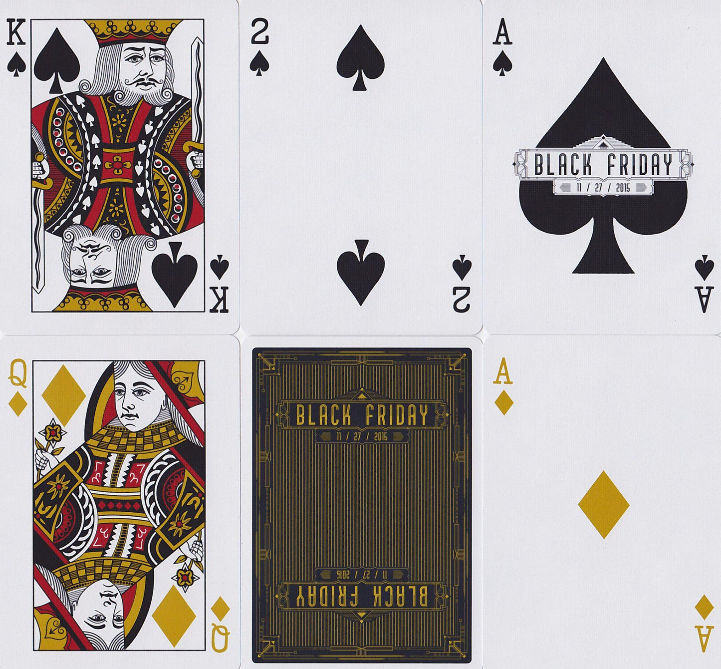 Black Friday Playing Cards by The Blue Crown