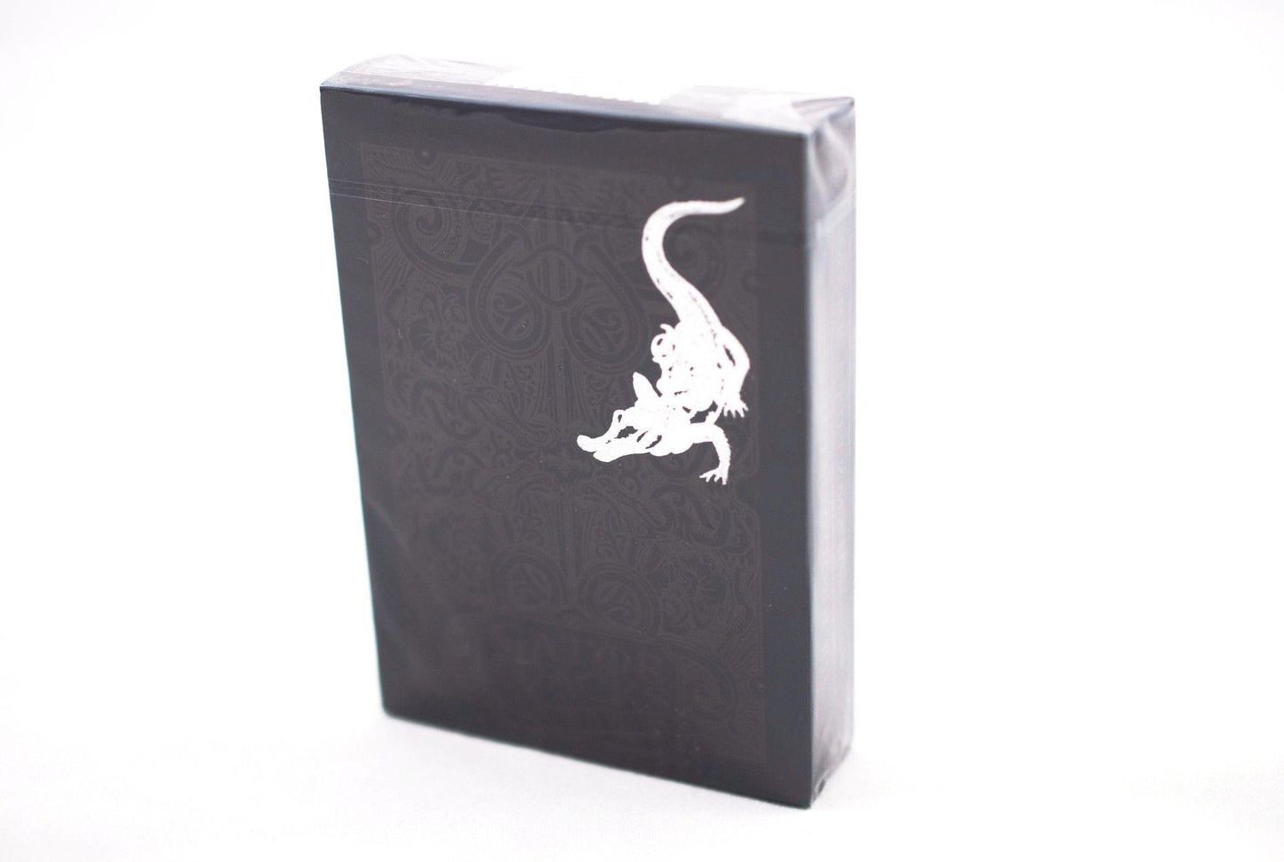 Black Gatorbacks Playing Cards by David Blaine