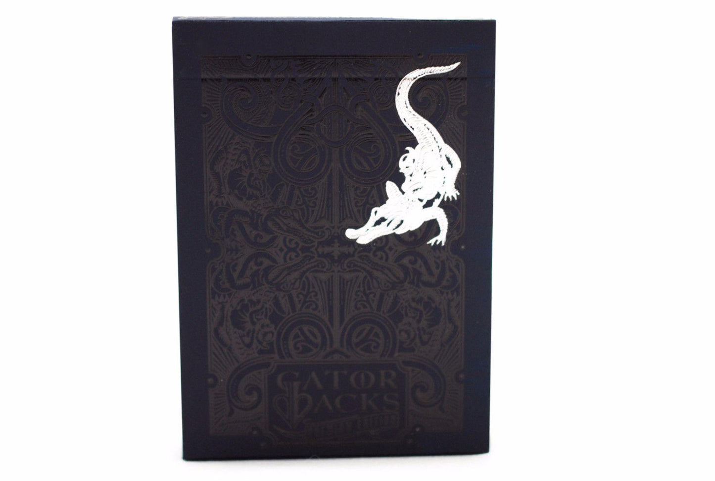Black Gatorbacks Playing Cards by David Blaine