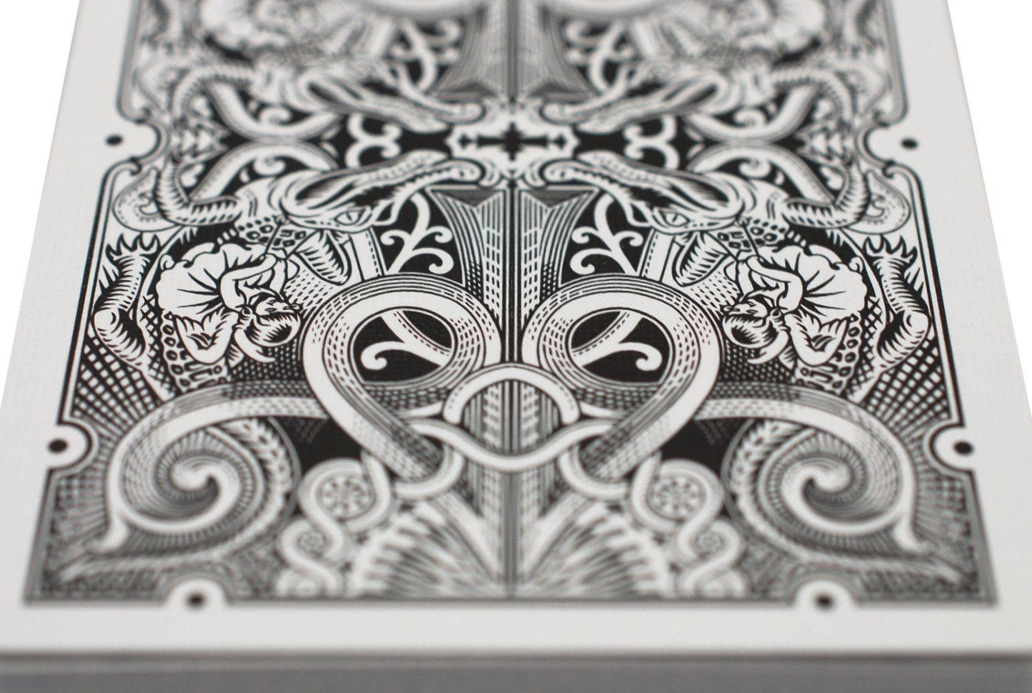 Black Gatorbacks Playing Cards by David Blaine