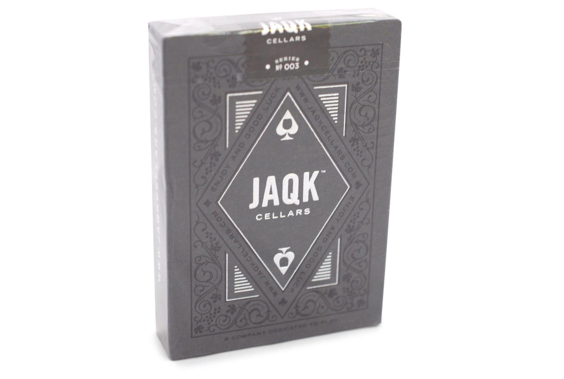 Black JAQK Playing Cards by Theory11