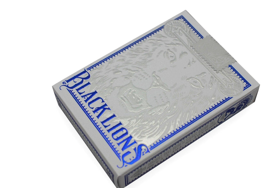 Black Lions Blue Edition Playing Cards by David Blaine